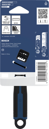 Cờ lê điều chỉnh Bosch 150 mm với cấu trúc hàm chắc chắn.